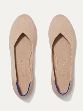 New in box! Rothy's The Flat - Ecru size 9.5